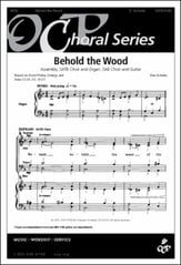 Behold the Wood SATB choral sheet music cover